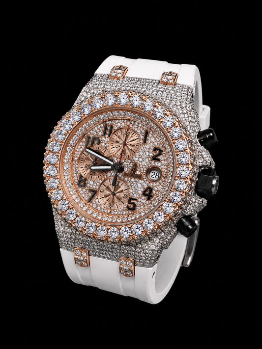Audemars Piguet Ref. 15400SR.OO.1220SR.01 Two Tone Bustdown
