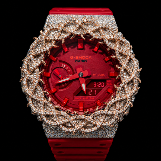 Red G-Shock Casio