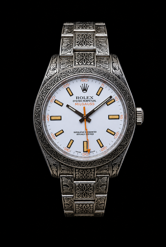 Rolex Cosmograph Daytona
116509 silver Gold Chrysoprase
Dial Complete Set